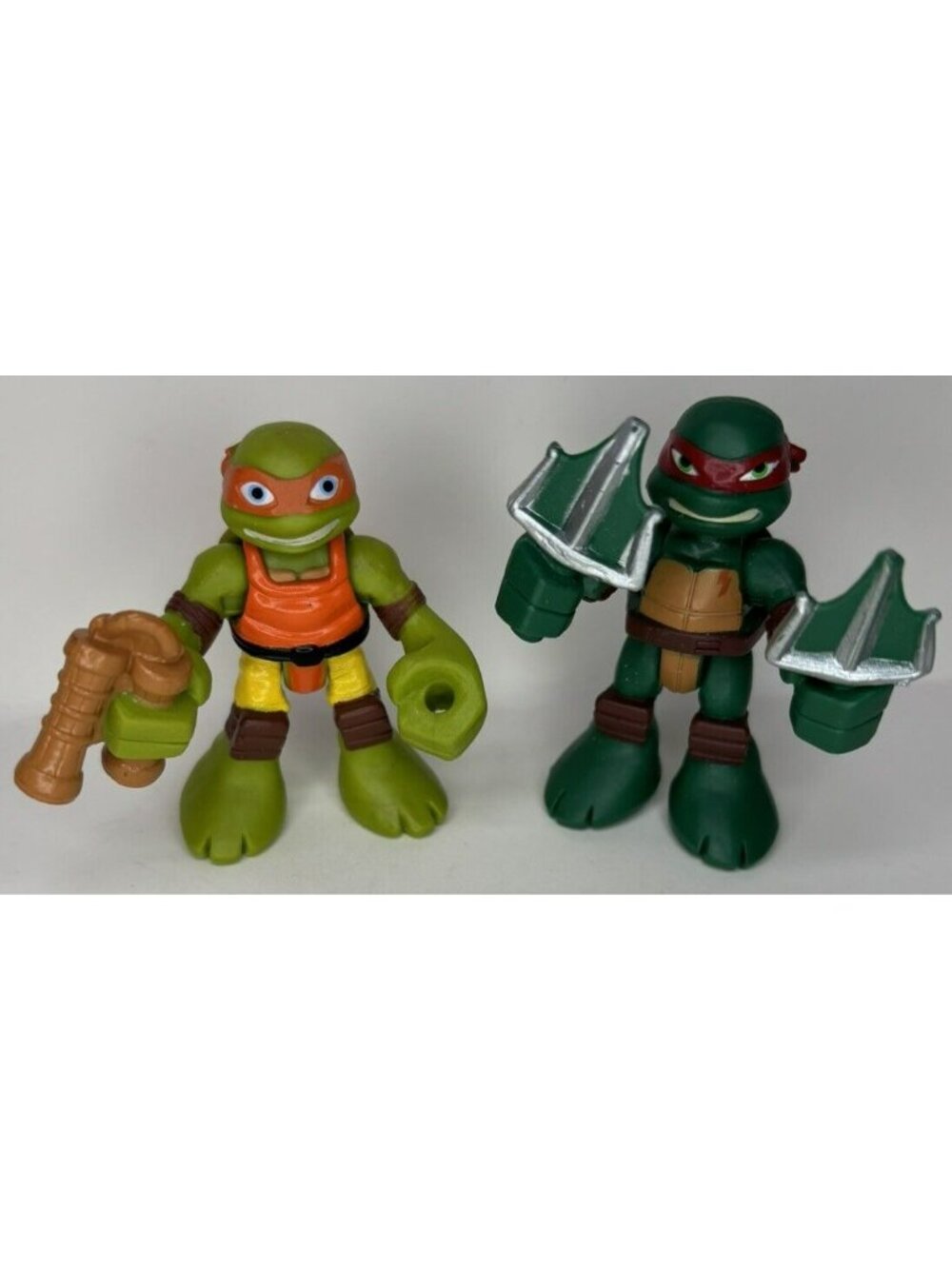 Teenage Mutant Ninja Turtles Half Shell Heroes Action Figures Raphael Dojo Mikey